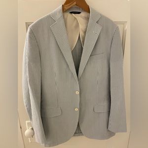 Brooks Brothers Seersucker Sport Coat 38R